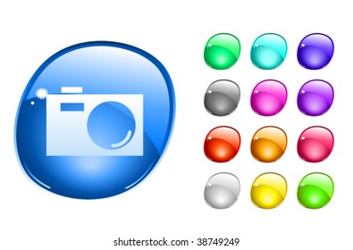 Color web buttons