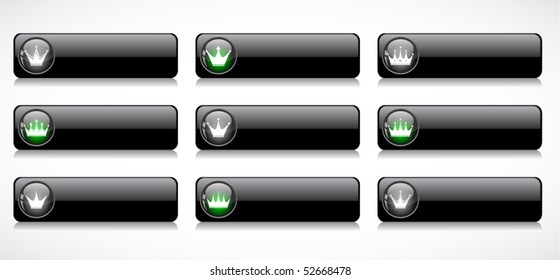 Color web buttons