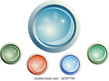 Color web buttons. For any use.