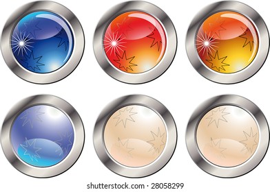 Color web buttons. For any use.
