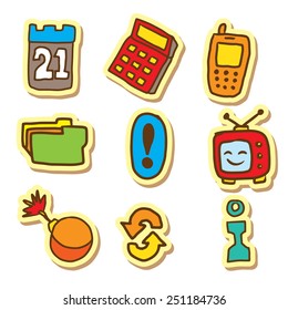 Color Web Icons