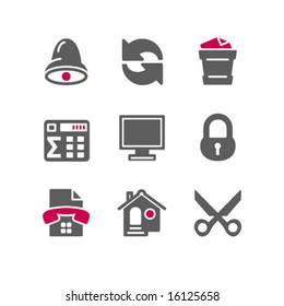 Color web icons, set 7