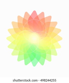 color wheel background 