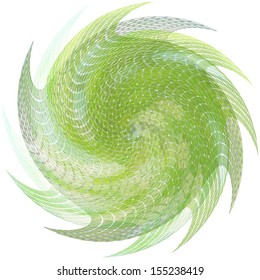Color wheel background. Vector Illustration