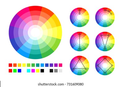 schemes CMYK  color