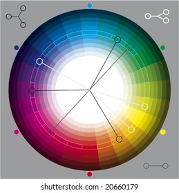 color wheel for select colors