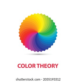Color wheel vector design, Color Theory