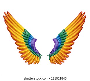 color wings