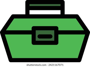 Color Work tool single item icon tool box
