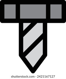 Color Work tool single item icon screw