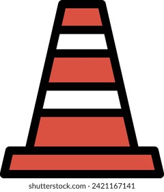 Color Work tool single item icon color cone