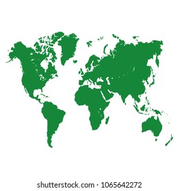 color world map 