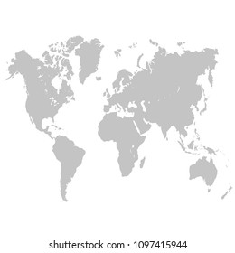color world map 