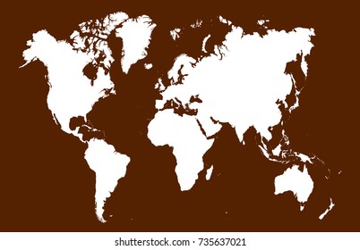 color world map