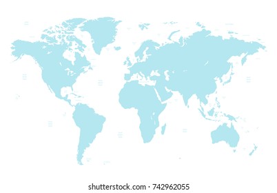 color world map