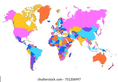 163,902 Realistic earth map Images, Stock Photos & Vectors | Shutterstock