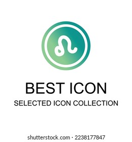 color zodiac icon for business