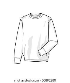 Colorable sweatshirt, front