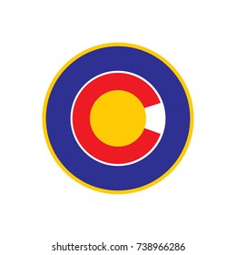 Colorado Emblem Logo Stock Vector (Royalty Free) 738966286 | Shutterstock