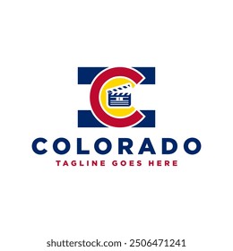 colorado film school logo design