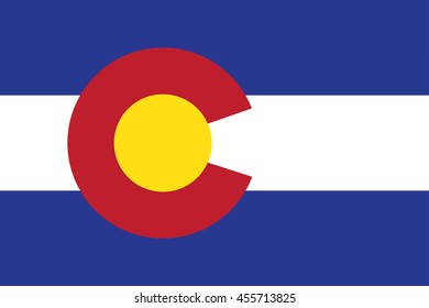  Colorado Flag  Vector