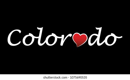 Colorado Logo Type Writing