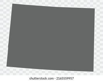 COLORADO map grey Color on Backgound png
