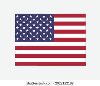 Colorado Map on American Flag. CO, USA State Map on US Flag. EPS Vector Graphic Clipart Icon