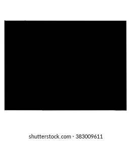 Colorado map on white background vector