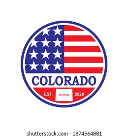 Colorado Map Vector , Country Logo