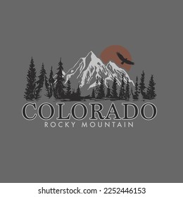 Colorado Outdoor Varsity Graphic Slogan - Shutterstock ID 2252446153