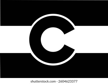 Colorado State Flag Silhouette Design