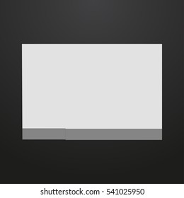 Colorado State map in gray on a black background 3d