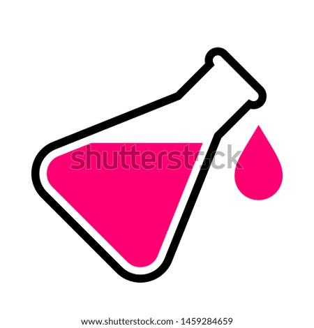 Colorant vector icon isolated on white background
