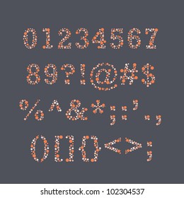 Colorblind Numbers and Punctuation