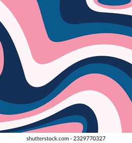 Papel de fondo de fondo de color de los años 70 Vector