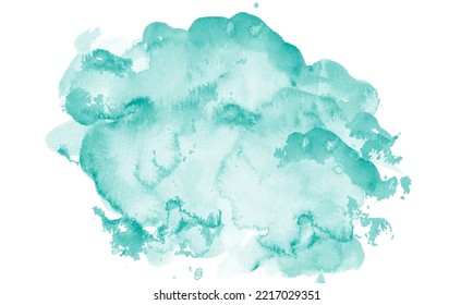 Colored abstract art powder on a white background.