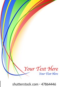 Colored abstract background