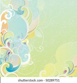 Colored abstract background