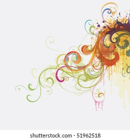 Colored abstract background