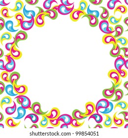 colored abstract background