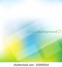 Colored abstract background with blur effect