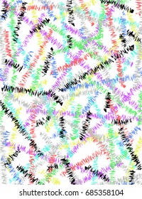 Colored abstract background. Broken glass, stained glass, mosaic.