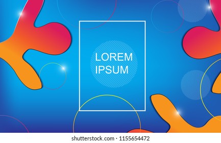 colored abstract background with colorful geometric background
