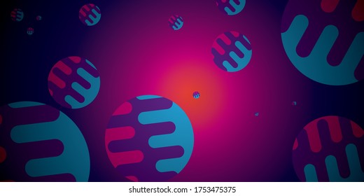 Colored abstract background. Eps 10