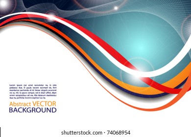 colored abstract background with lines