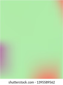 Colored abstract background picture. Amazing splash and spreading spot. Vector illustration flyer. Green cute colored abstract image.