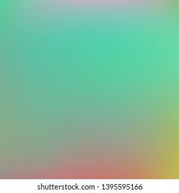 Colored abstract background picture. Amazing splash and spreading spot. Vector illustration invite. Green cute colored abstract image.