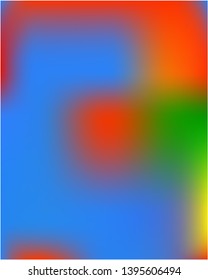 Colored abstract background picture. Amazing splash and spreading spot. Vector illustration flat. Blue cute colored abstract image.