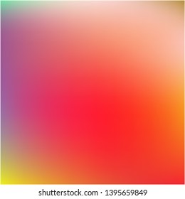 Colored abstract background picture. Amazing splash and spreading spot. Vector illustration shape. Red cute colored abstract image.